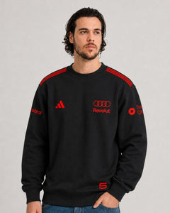 Moletom Gabriel Bortoleto Red&Black Audi F1 2026 Preto