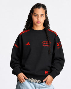 Moletom Gabriel Bortoleto Red&Black Audi F1 2026 Preto