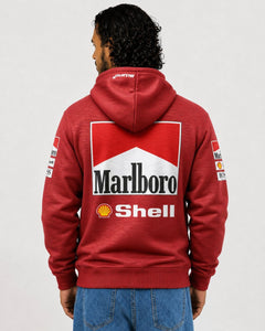 Moletom Mclaren Equipe Retrô Vermelho