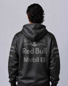 Moletom Redbull Equipe All Black 2025 Preto