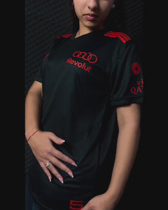 Combo Red & Black Gabriel Bortoleto Moletom Canguru + Camiseta Dryfit Preto
