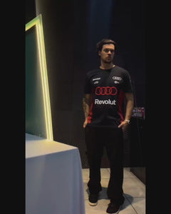 Camiseta Dryfit Audi Bortoleto Torcida 2026 Preto