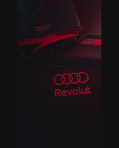 Moletom Canguru Gabriel Bortoleto Red&Black Audi F1 2026 Preto