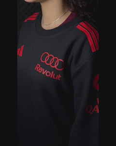 Moletom Gabriel Bortoleto Red&Black Audi F1 2026 Preto