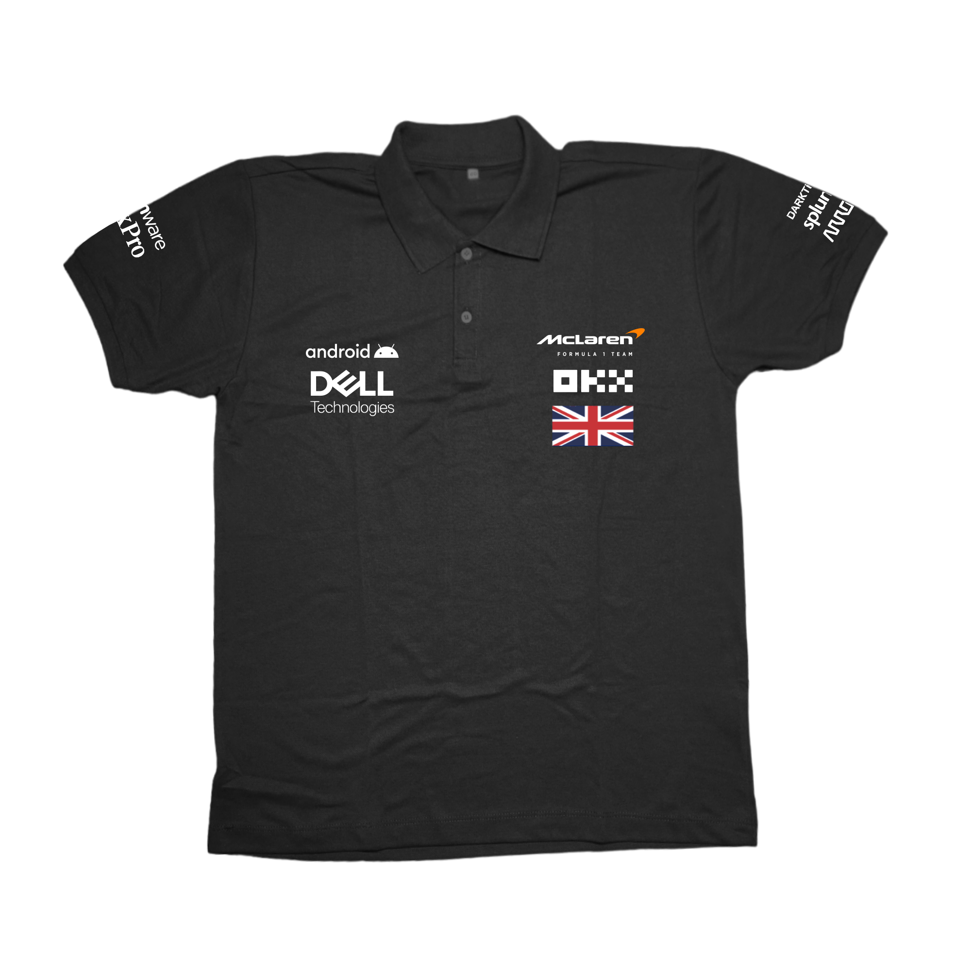 Camisa Polo Lando Norris Mclaren 2024 Preta