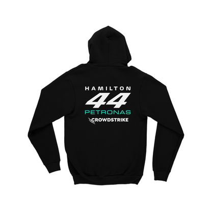 Moletom Canguru Lewis Hamilton Mercedes AMG 2023 Preto