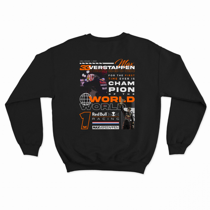 Moletom Moments Max Verstappen World Champion - Autofãs Store