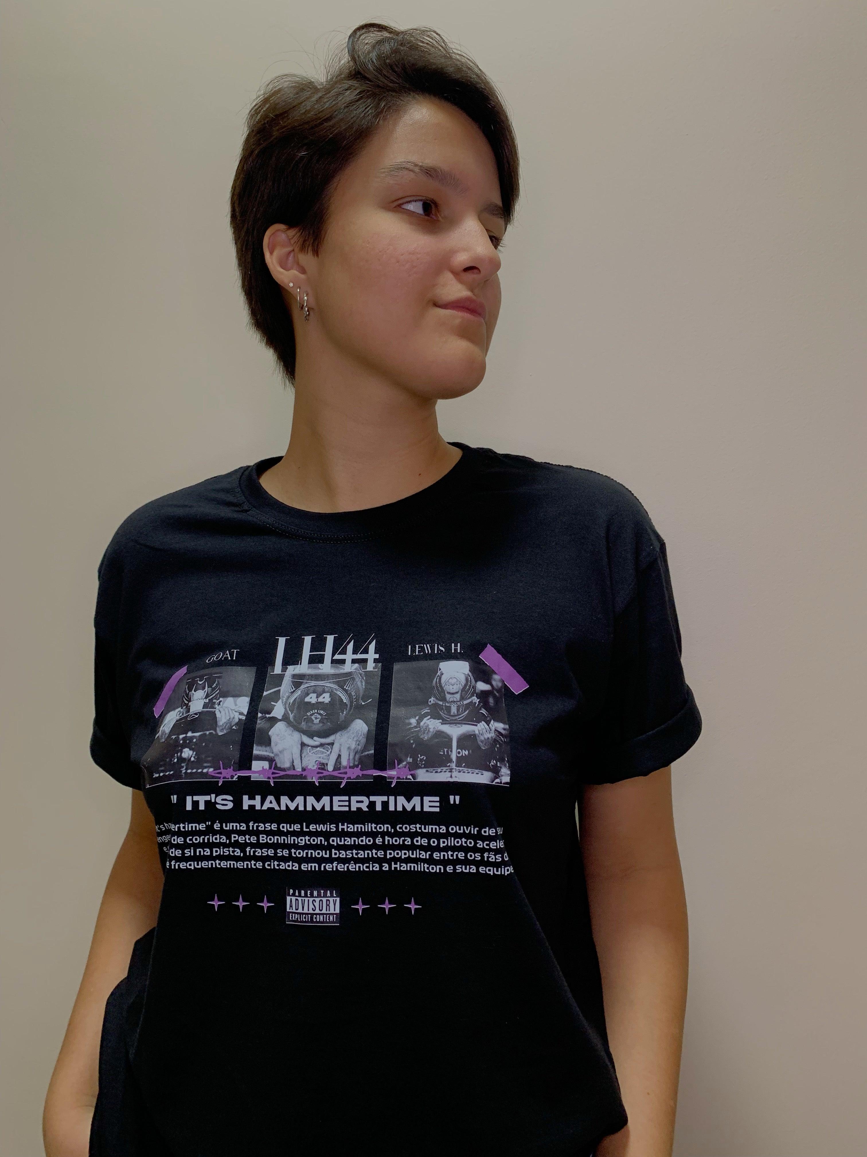Camiseta Lewis Hamilton Hammertime - Autofãs Store