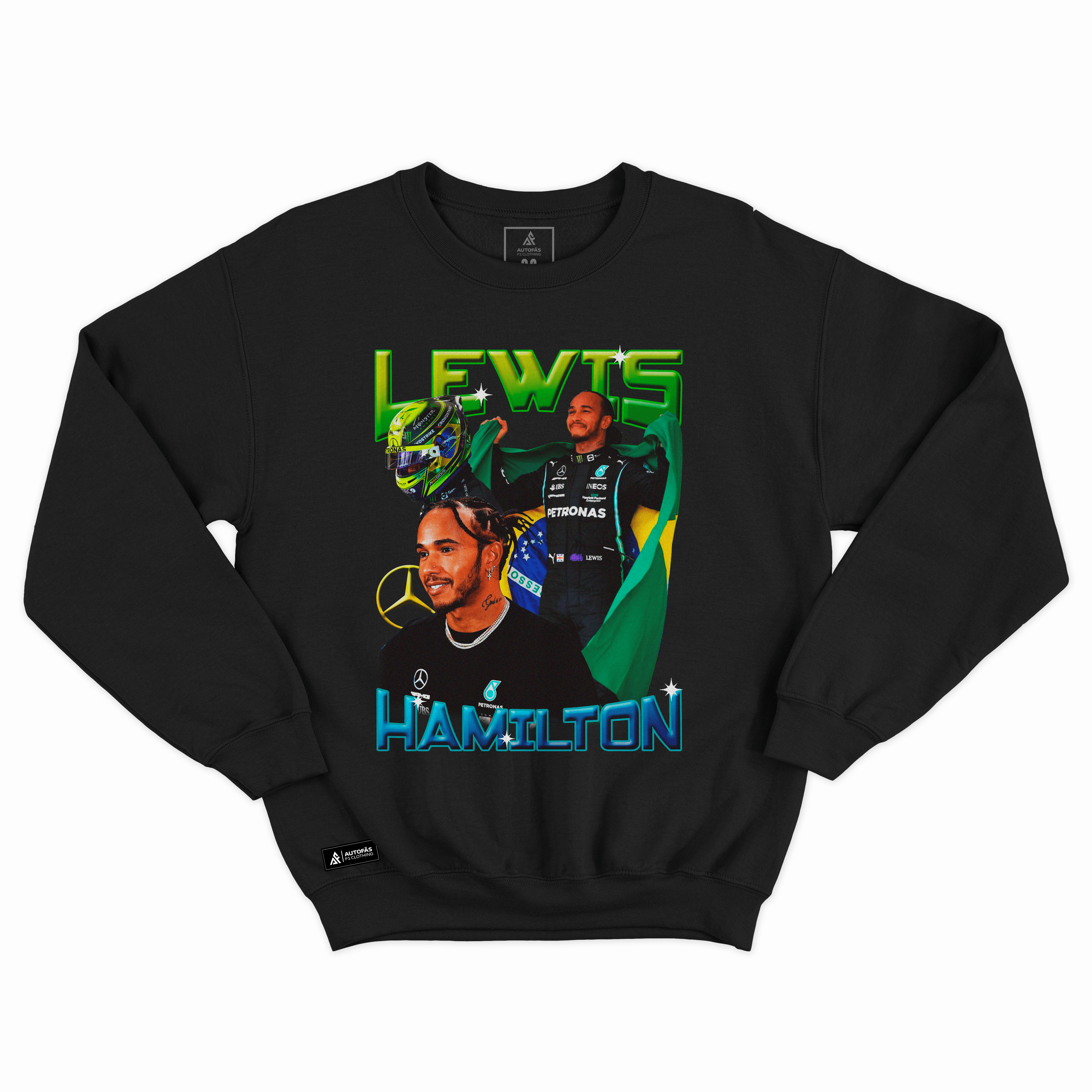 Moletom Bootleg Lewis Hamilton Brasil - Autofãs Store