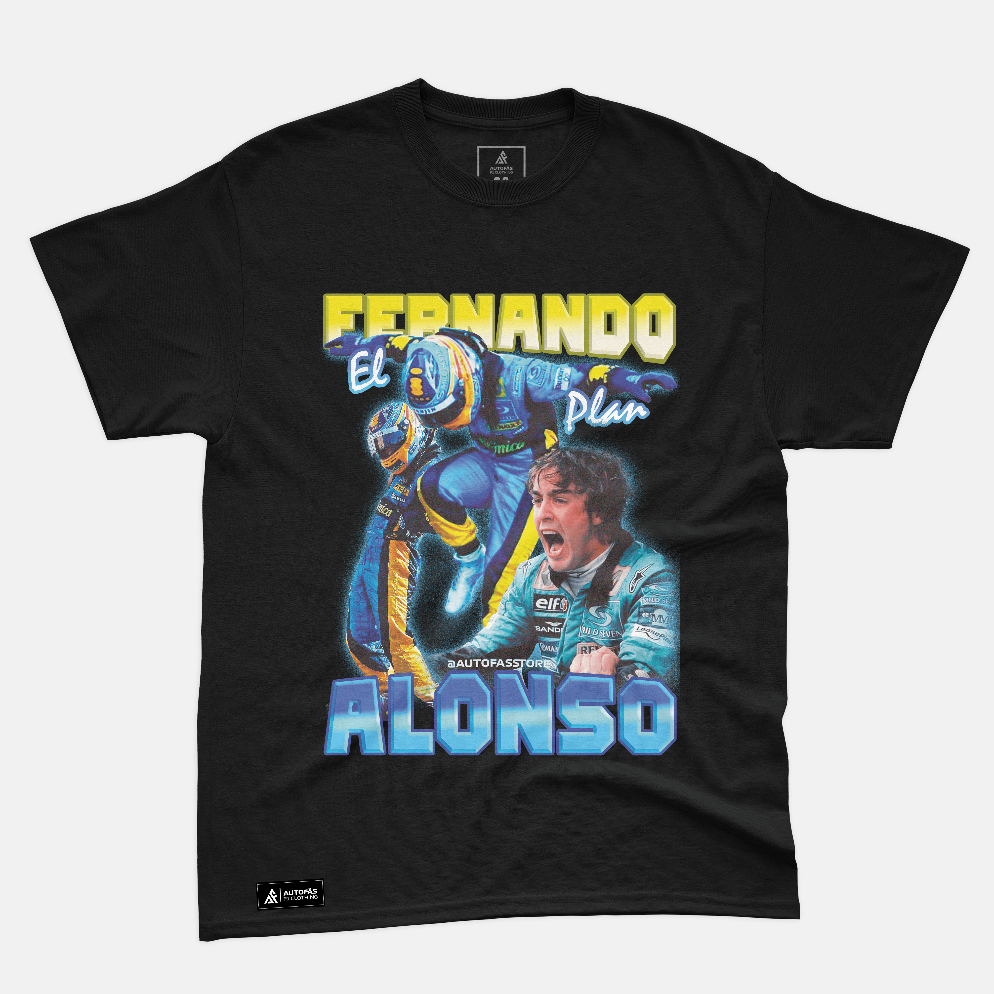 Camiseta Bootleg Fernando Alonso - Autofãs Store