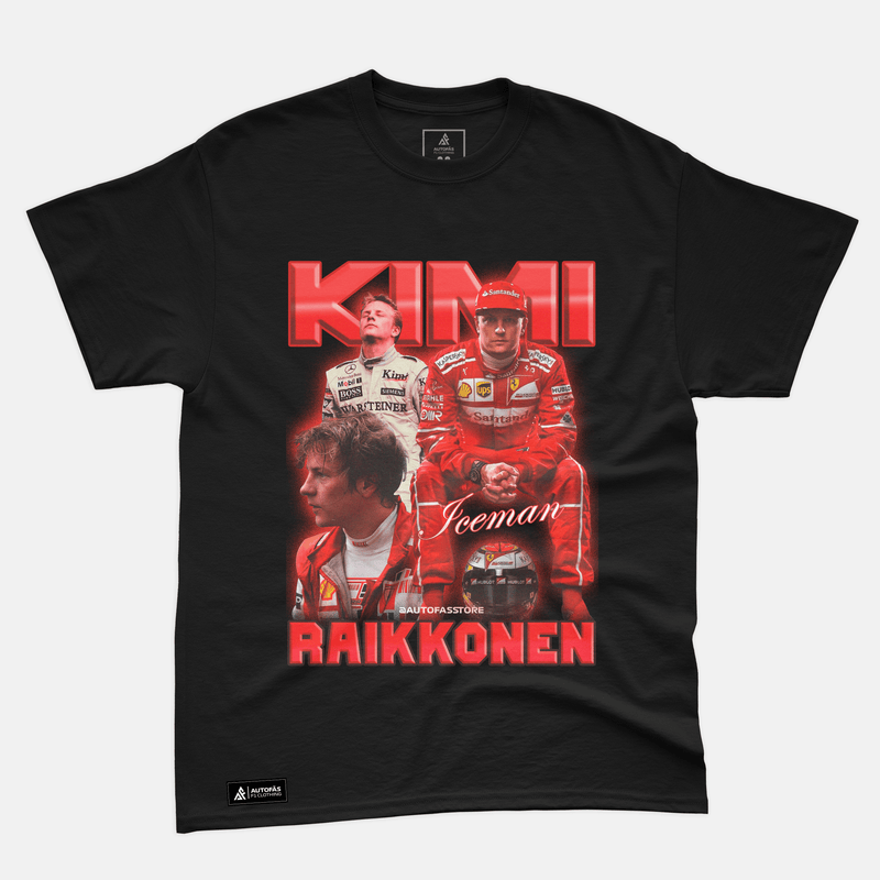 Camiseta Bootleg Kimi Raikkonen