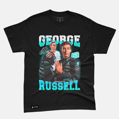 Camiseta Bootleg George Russell - Autofãs Store