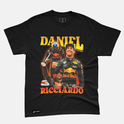 Camiseta Bootleg Daniel Ricciardo - Autofãs Store