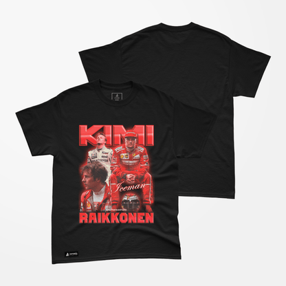 Camiseta Bootleg Kimi Raikkonen - Autofãs Store