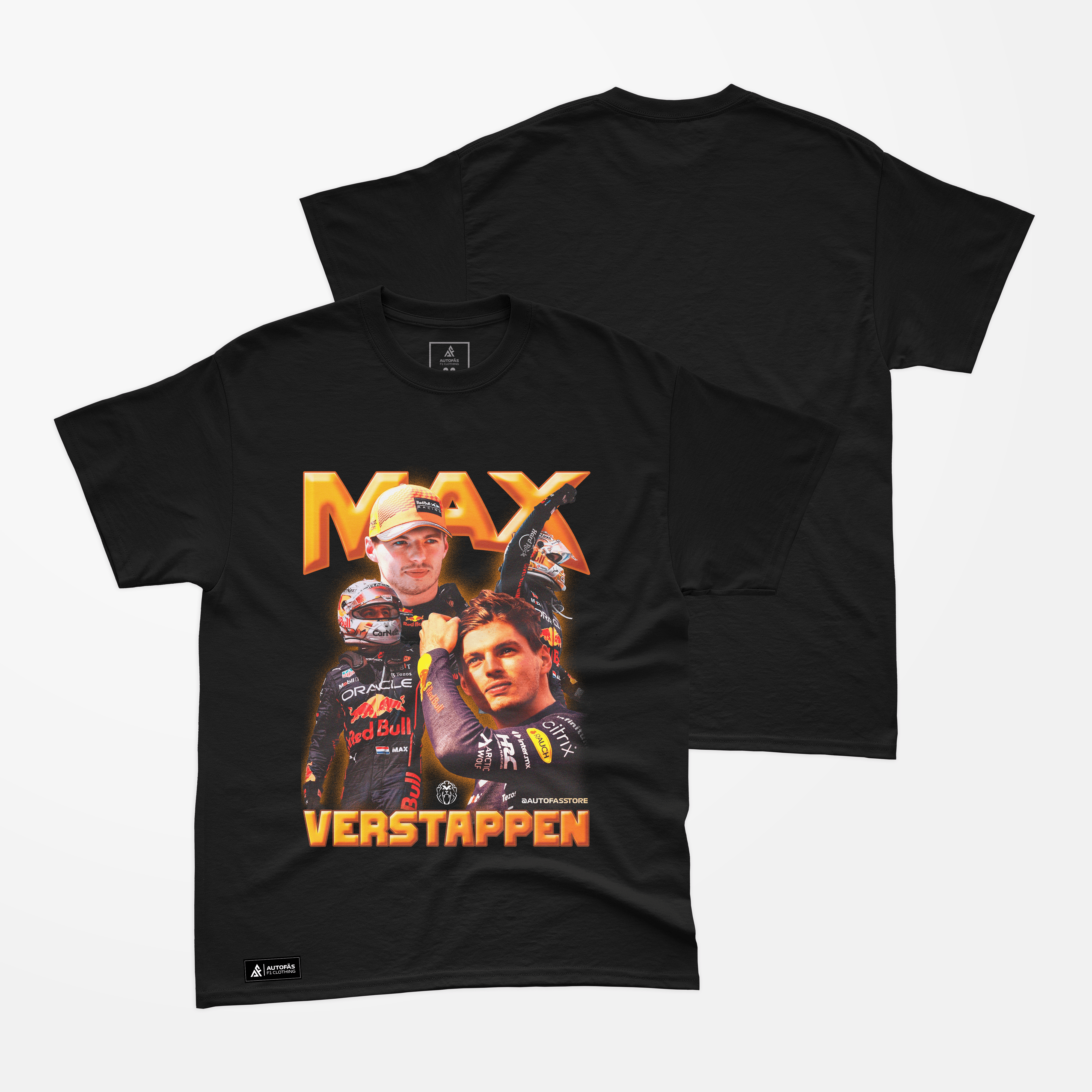 Camiseta Bootleg Max Verstappen - Autofãs Store