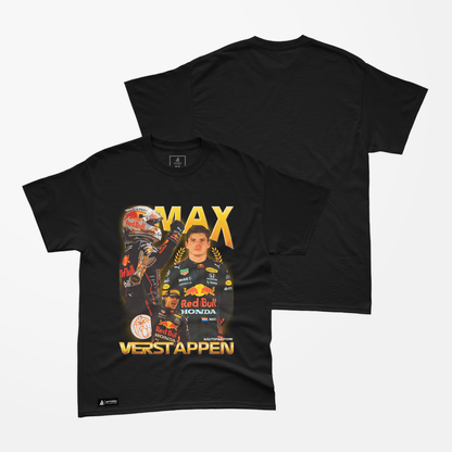 Camiseta Bootleg Max Verstappen World Champion - Autofãs Store