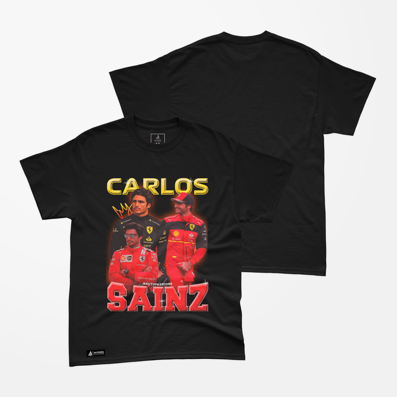 Camiseta Bootleg Carlos Sainz