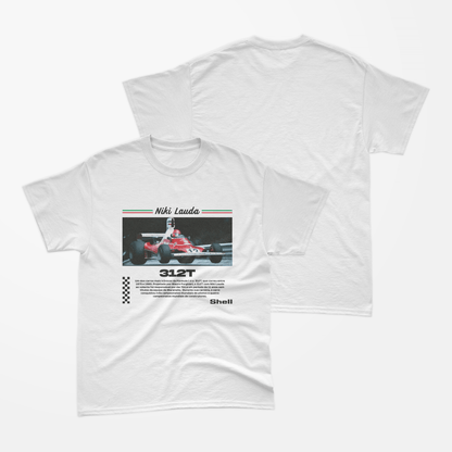 Camiseta Casual Niki Lauda 312T - Autofãs Store