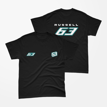 Camiseta Casual George Russell - Autofãs Store