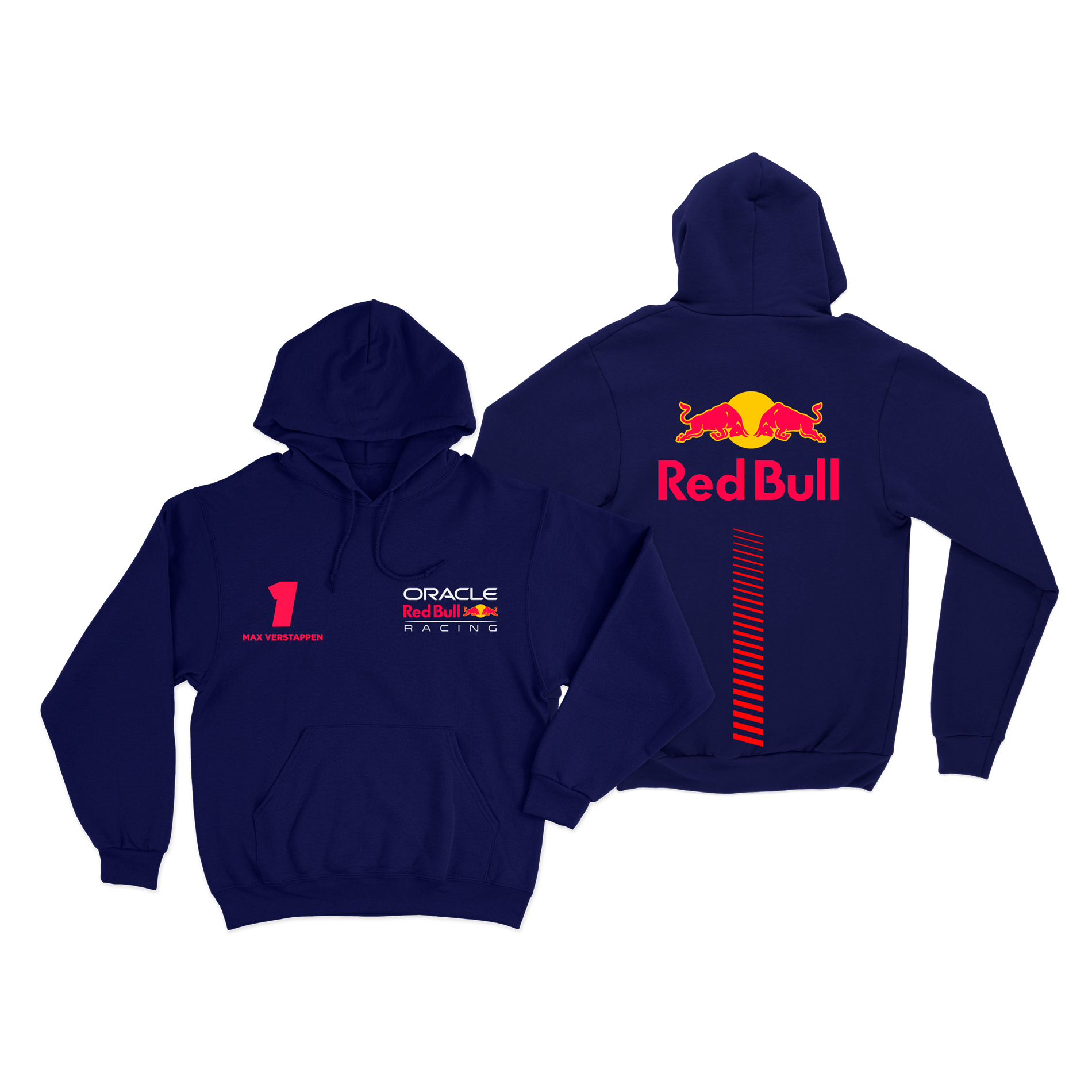 Moletom Canguru Max Verstappen 1 Red Bull Racing Azul