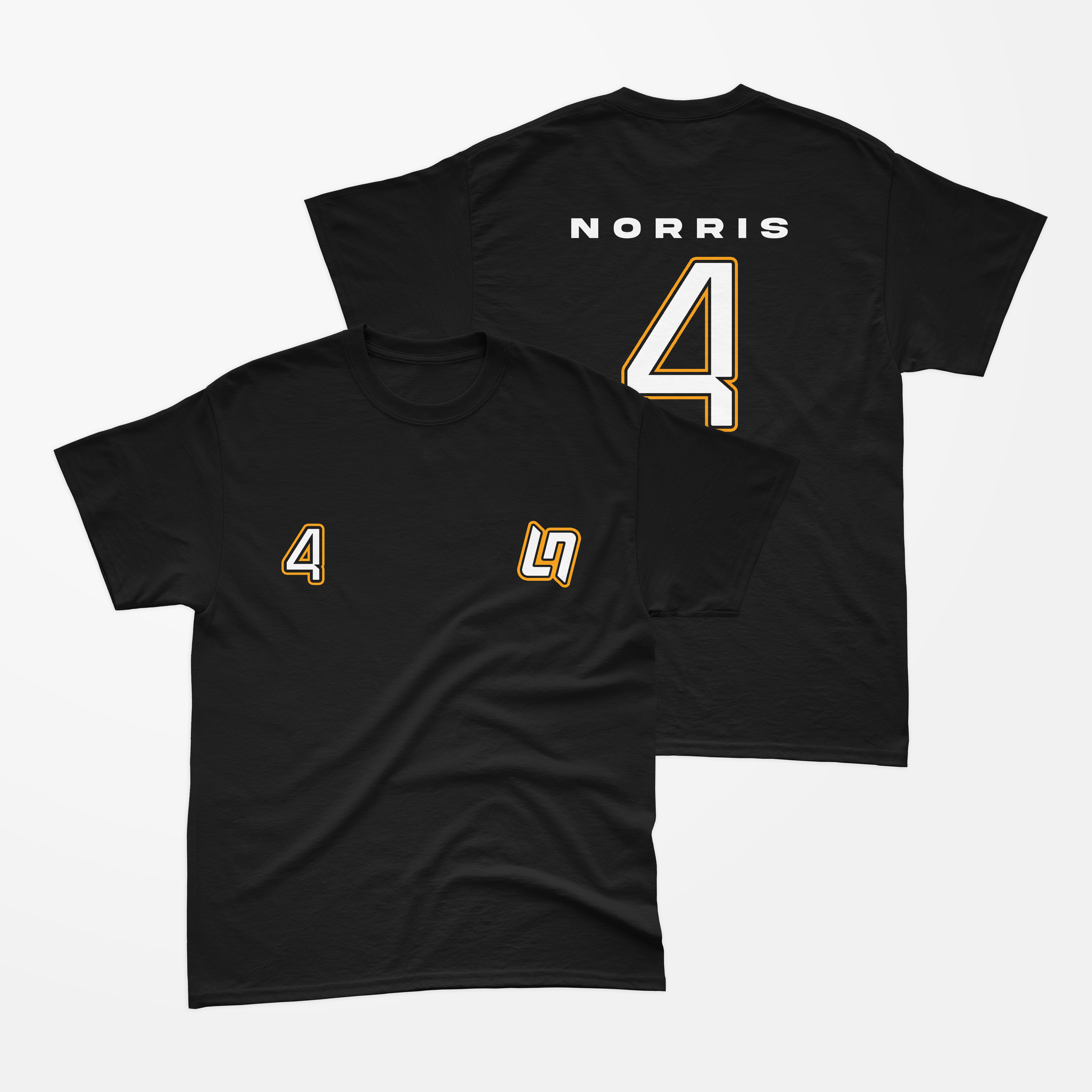 Camiseta Casual Lando Norris - Autofãs Store