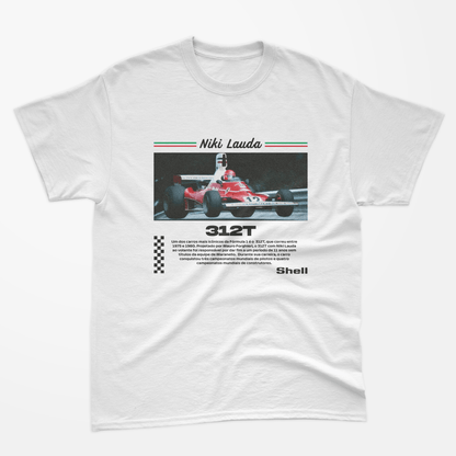Camiseta Casual Niki Lauda 312T - Autofãs Store