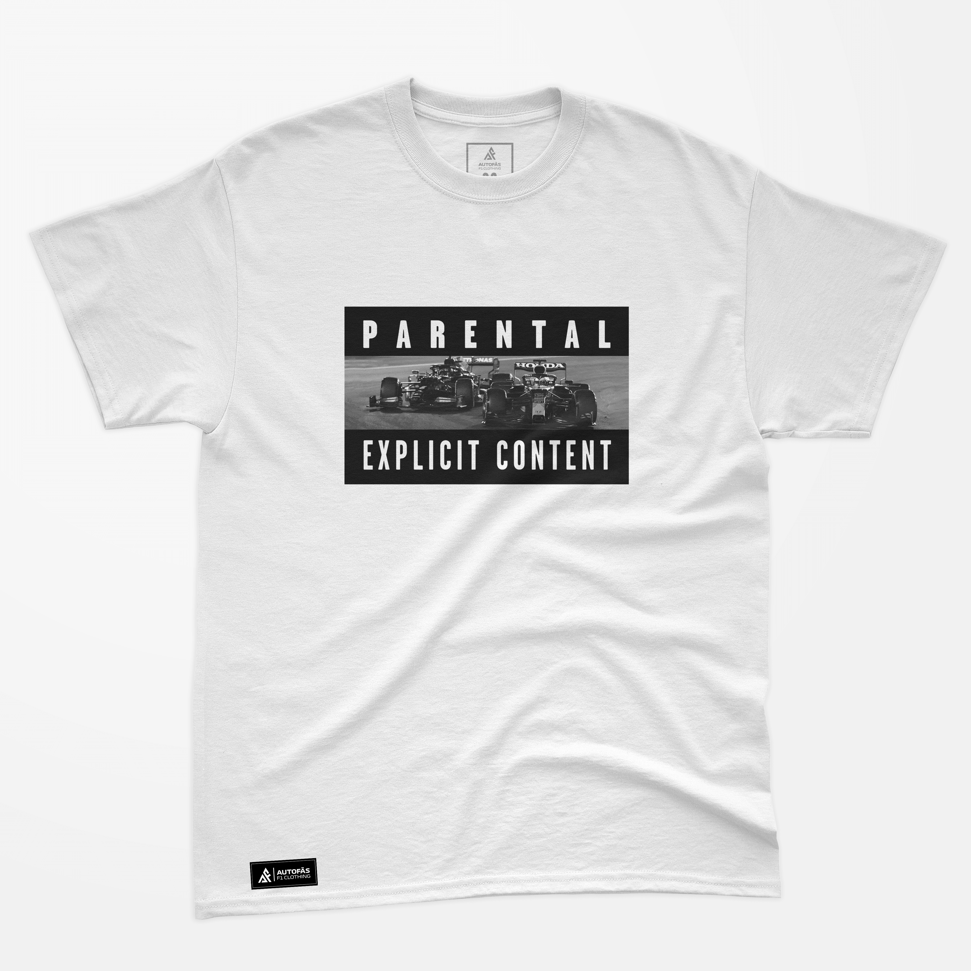 Camiseta Casual Explicit Content - Autofãs Store