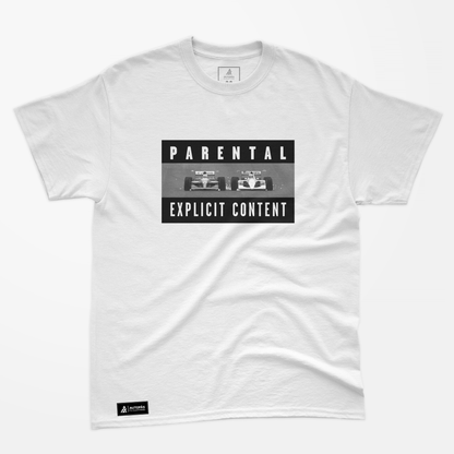 Camiseta Casual Explicit Content 2 - Autofãs Store