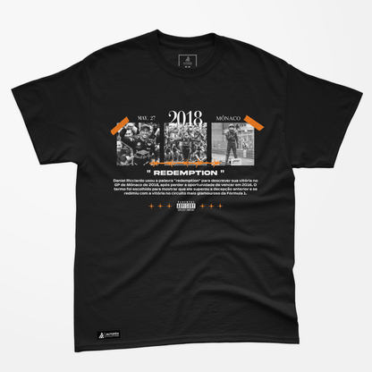 Camiseta Daniel Ricciardo Redemption - Autofãs Store