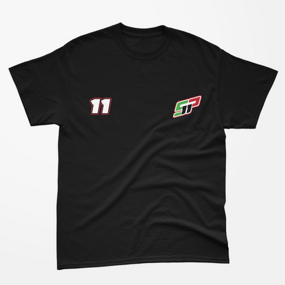 Camiseta Casual Sergio Perez Algodão