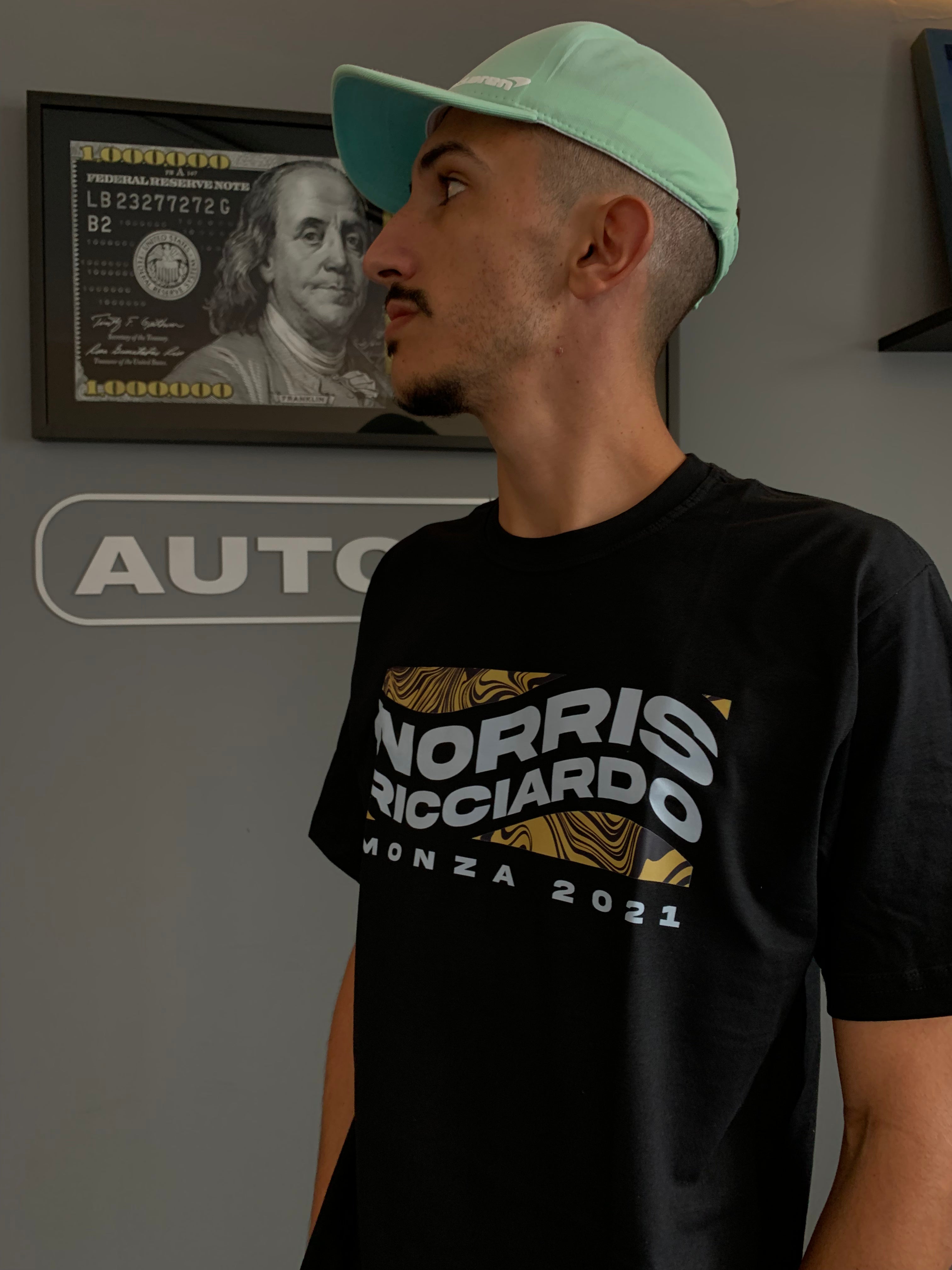 Camiseta Ricciardo e Lando Monza GP 2021 - Autofãs Store