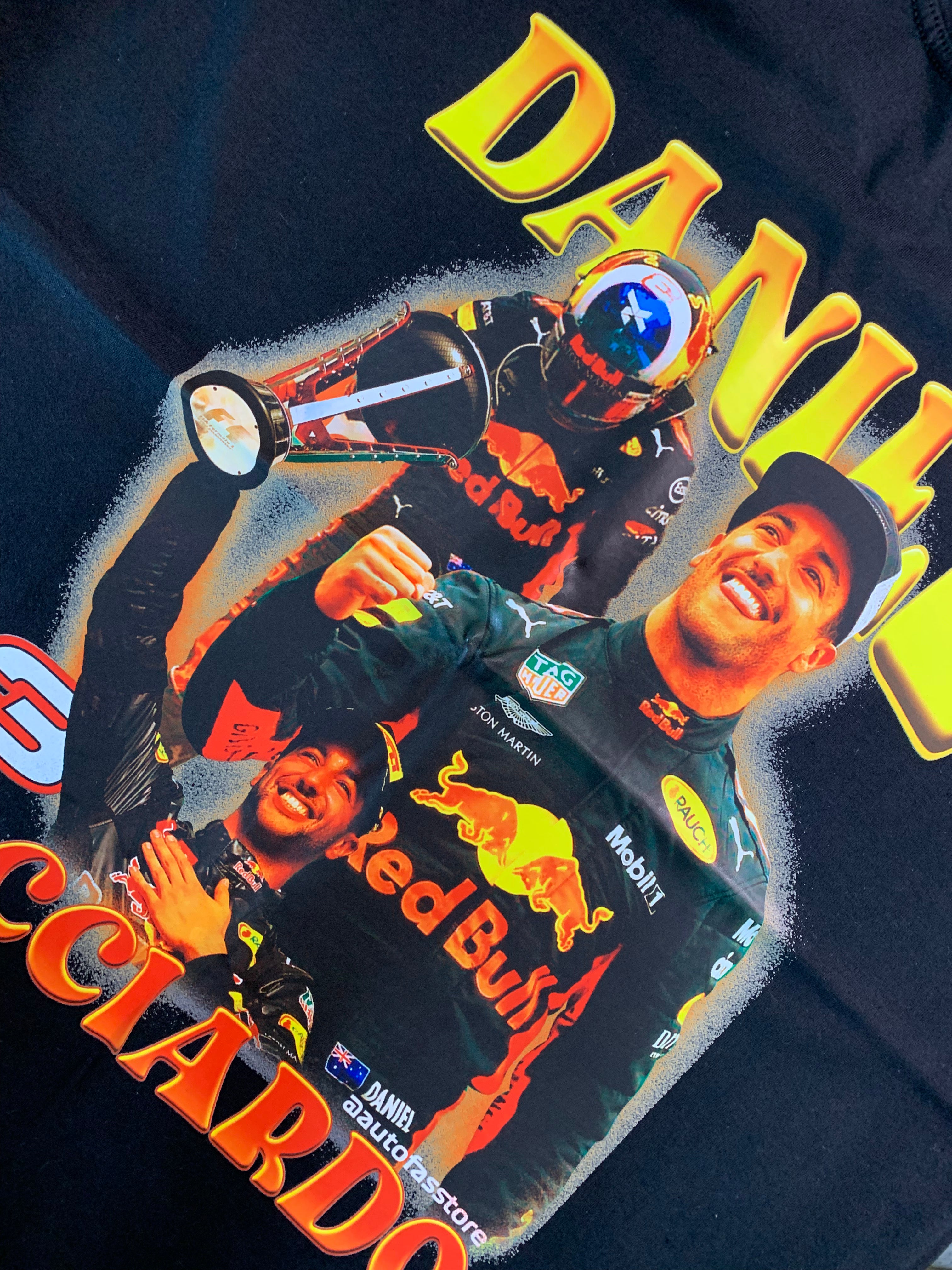 Camiseta Bootleg Daniel Ricciardo - Autofãs Store