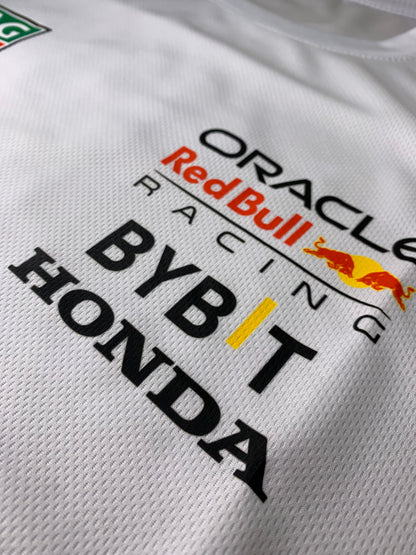Camiseta DryFit Red Bull Racing 2023 Branca